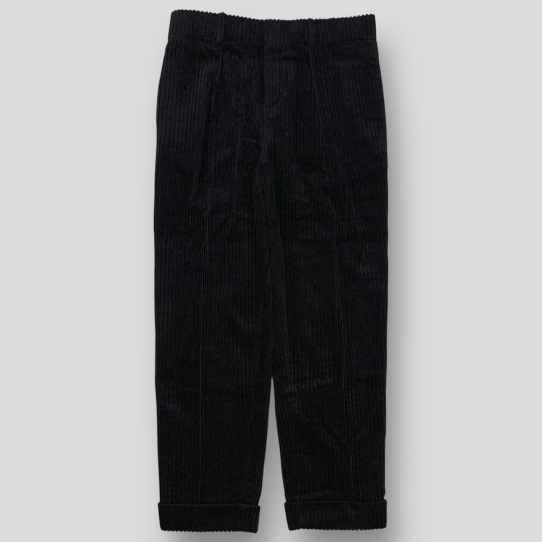 極美品 SAINT LAURENT PARIS 1タックコーデュロイトラウザーズ