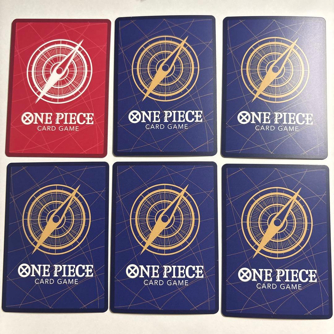 ゴッドパック レアパラレル 五老聖 赤箔 5枚+イム様 ワンピースカード