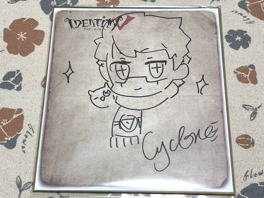 第五人格　ゲーム原画作家　イラストサイン　2点セット　※バラ売り不可