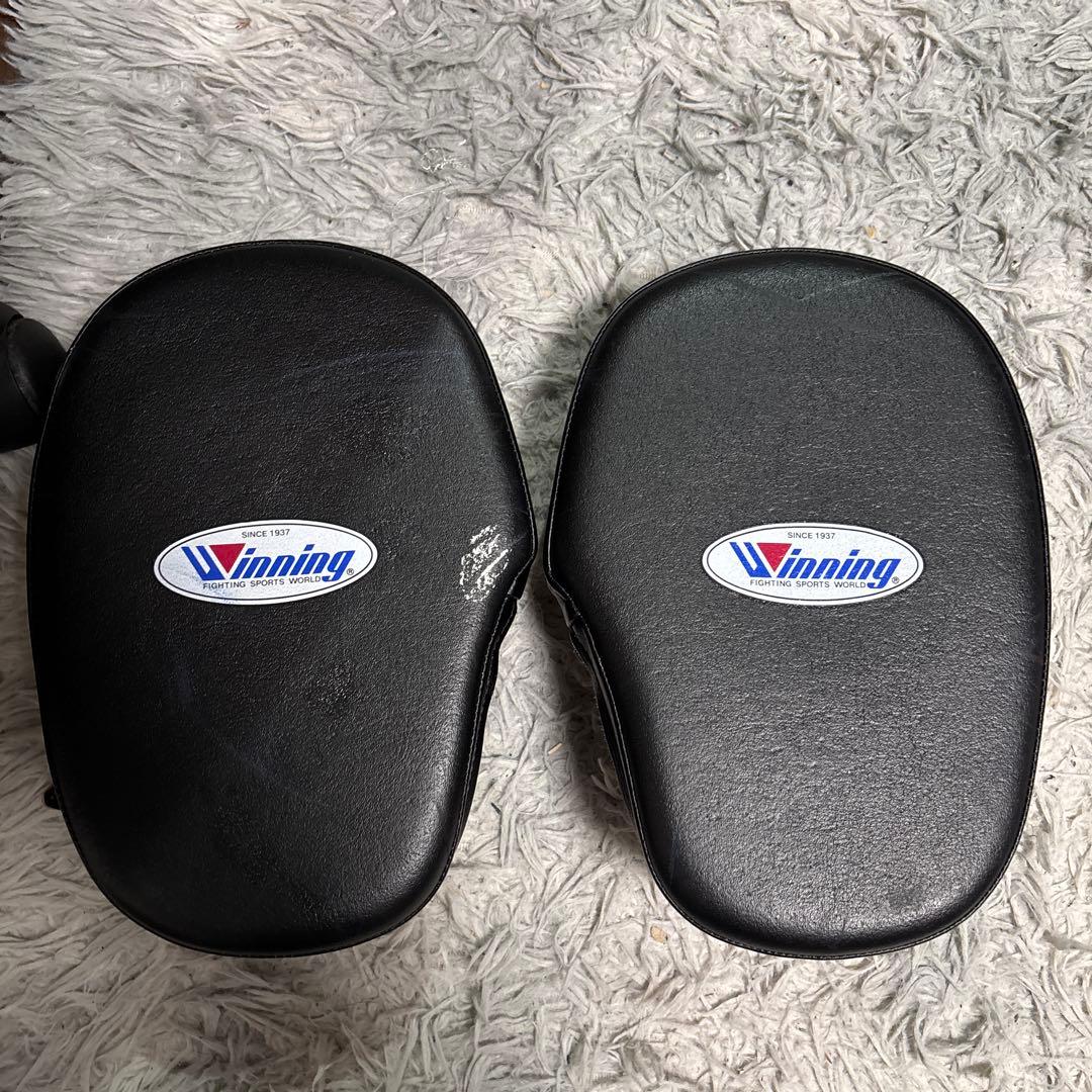 c*e様 Winning パンチングミット & フィンガーレスグローブ