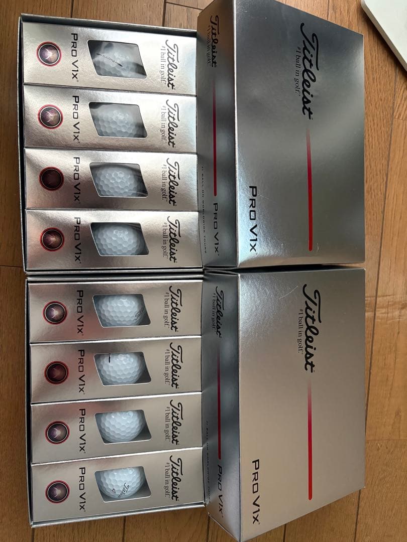 Titleist PROV1x ゴルフボール タイトリスト プロV1x 2ダース