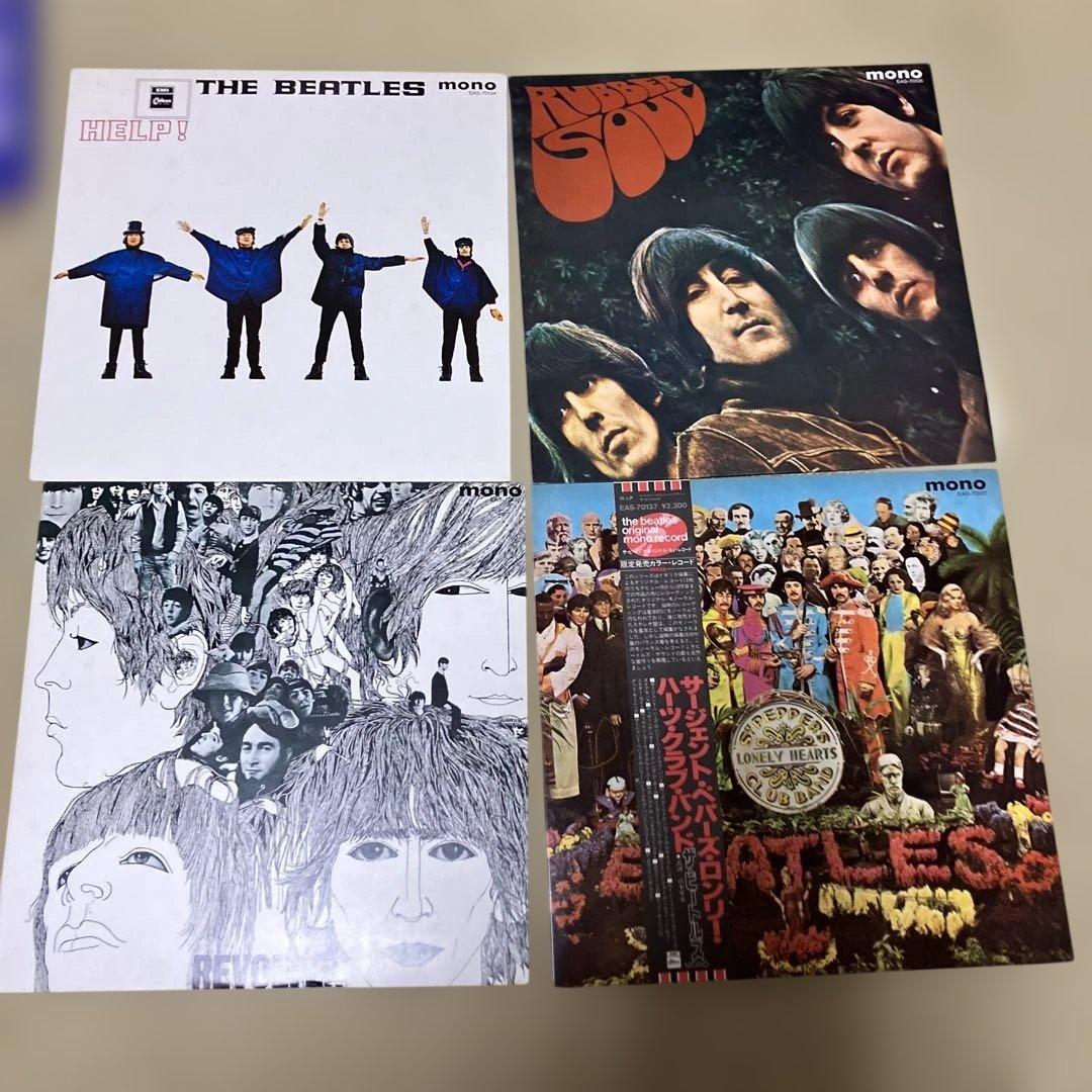 ★美盤 ビートルズ 82年盤 国内限定 モノラル赤盤 全10タイトル