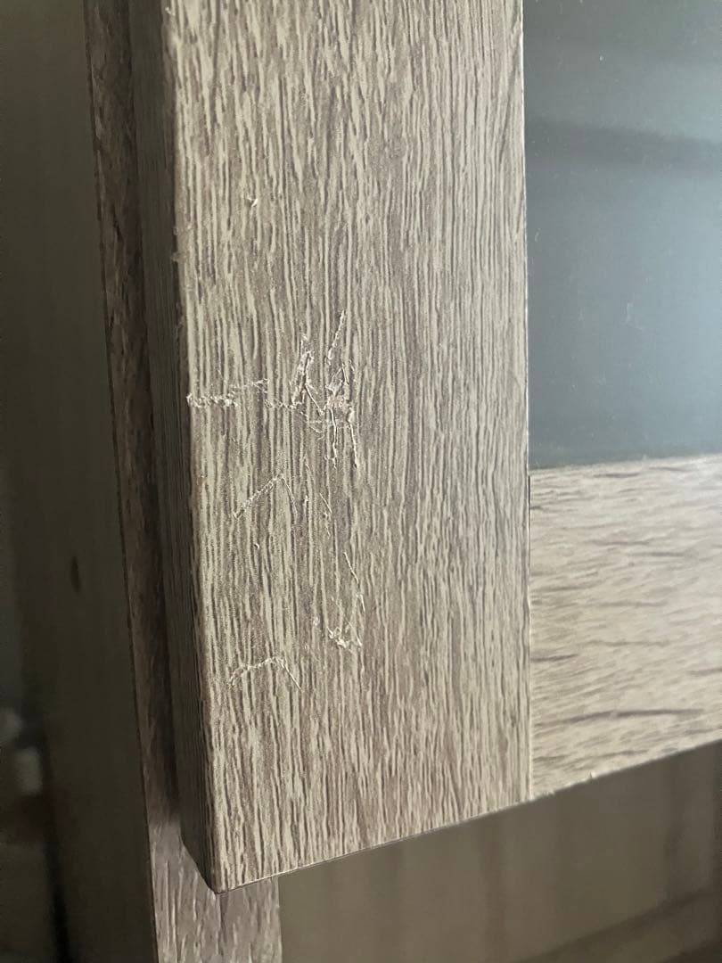 【KK】LOWYA 食器棚 レンジ台 オーク 組立済み