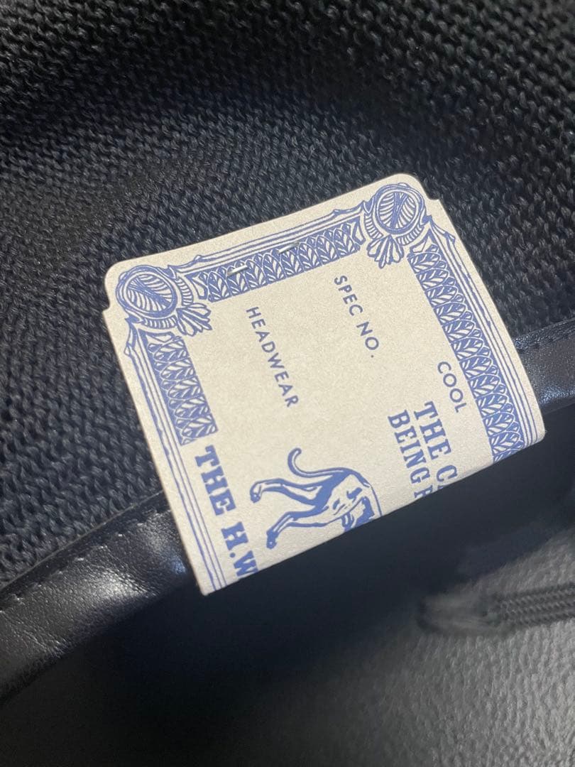 【即完売】THE H.W.DOG&CO. LEATHER 62 BERET