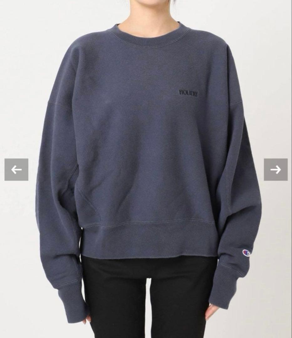 チャンピオン×ジャーナルスタンダード　HOLIDAY クルーネックスウェット