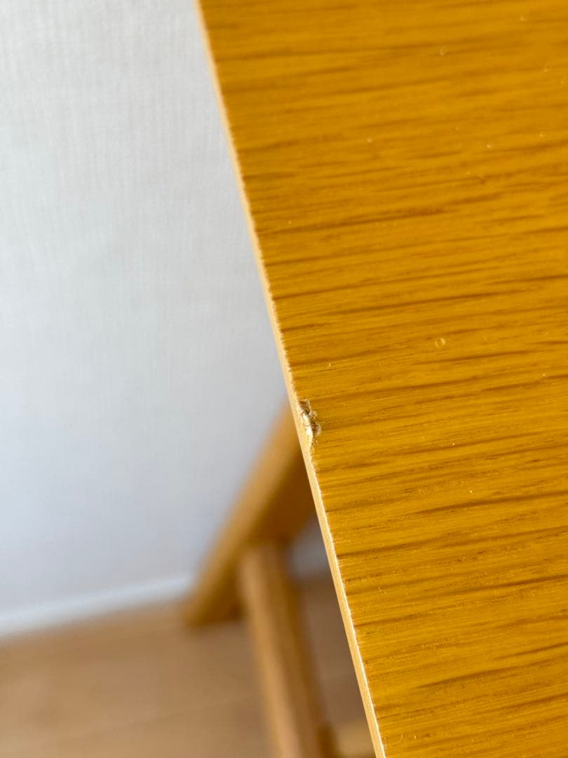 【お値下げ】ニトリ　木製カウンターテーブルと椅子2脚セット