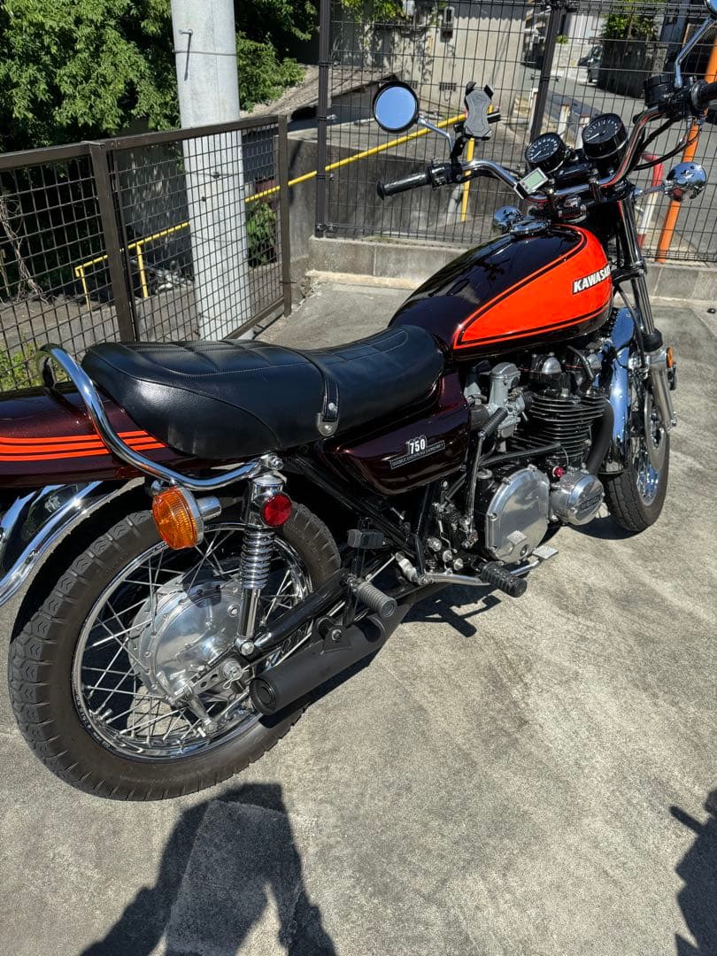 Z2 Z1 火の玉　タンク　シート　サイドカバー　テール　4点セット