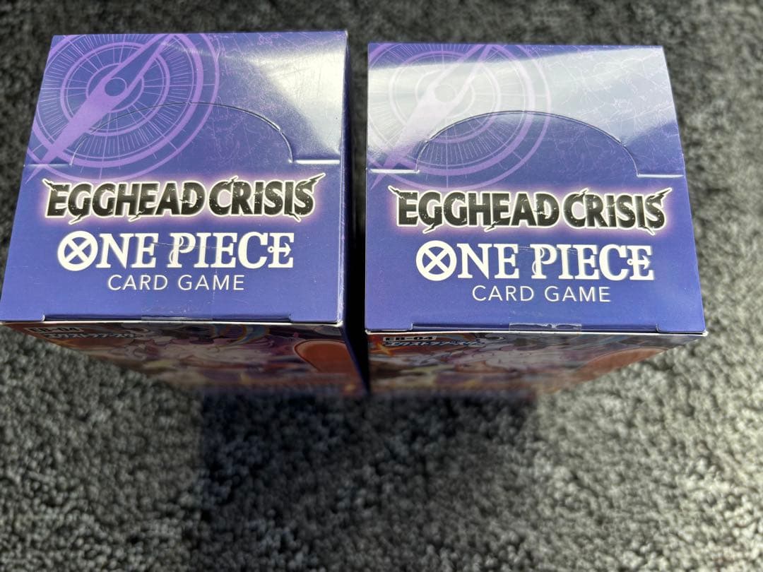新品未開封　テープ付き　ワンピースカードゲームEGGHEAD CRISIS