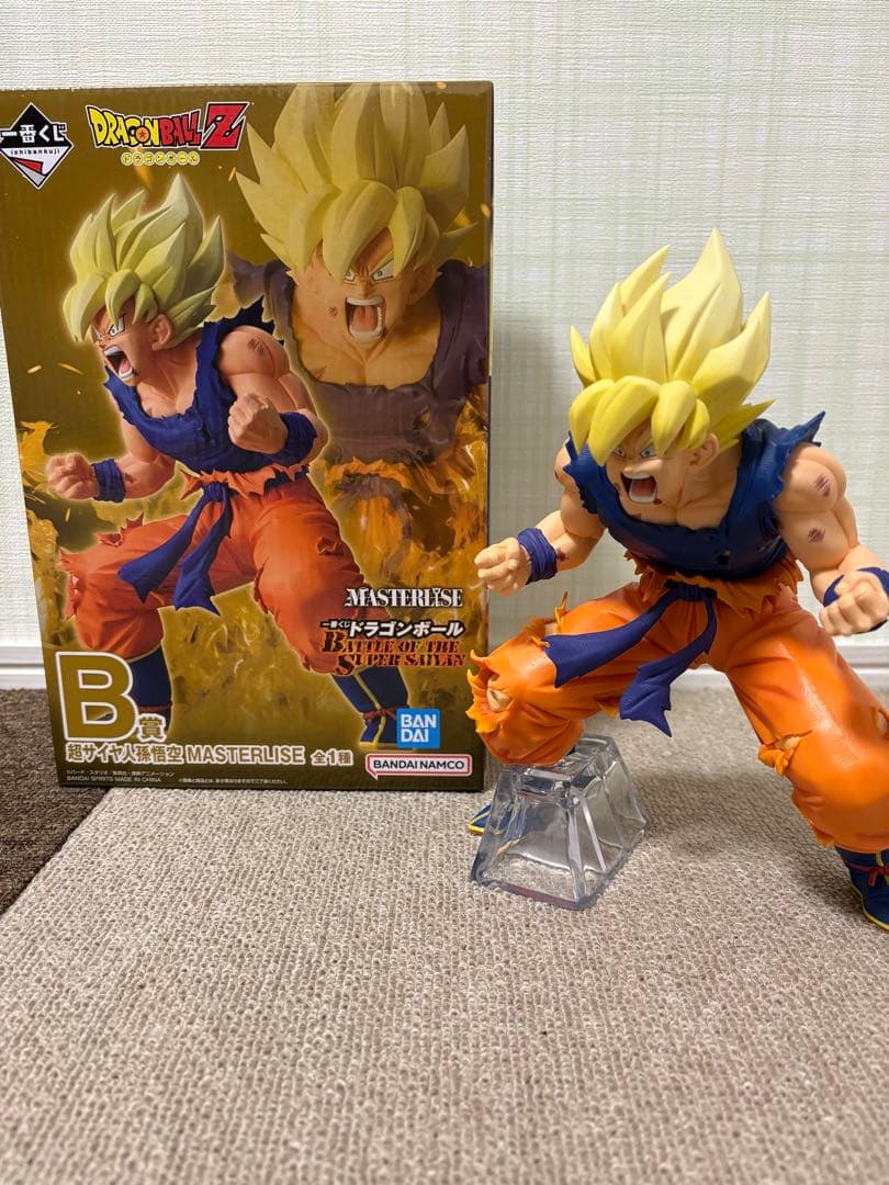 ドラゴンボール一番くじ　MASTERLISE 超サイヤ人 孫悟空 フィギュアB賞