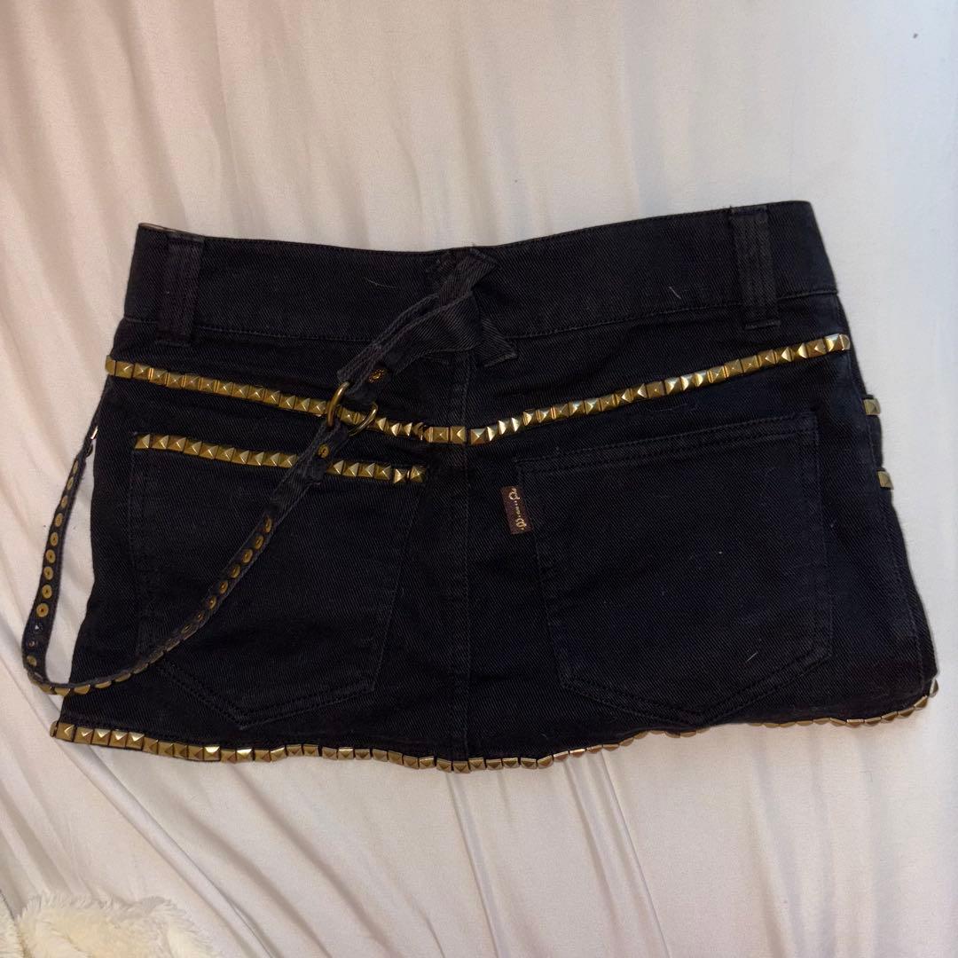 d.i.a. スタッズ ミニスカート y2k 平成ギャル グランジ 2000s