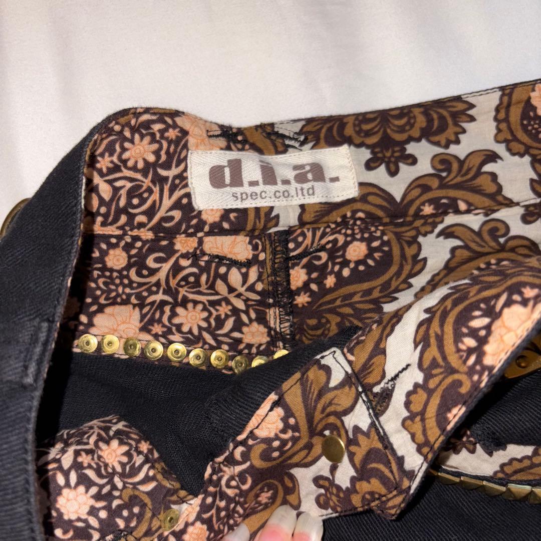 d.i.a. スタッズ ミニスカート y2k 平成ギャル グランジ 2000s