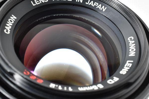 希少極上品★ キヤノン FD 55mm F1.2 S.S.C #750 Oマーク