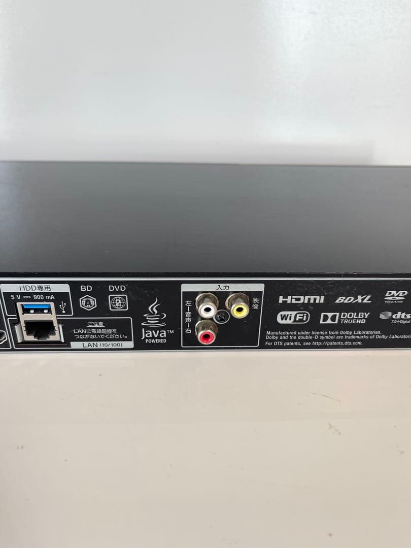 【ジャンク】SONY ブルーレイレコーダー BDZ-ZT2000 本体のみ