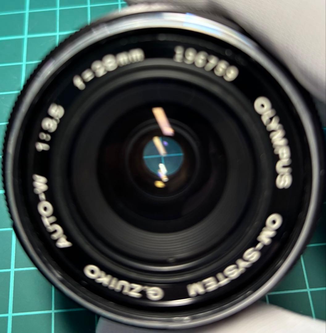 ★ OLYMPUS OM-2N + 広角レンズ 28mm