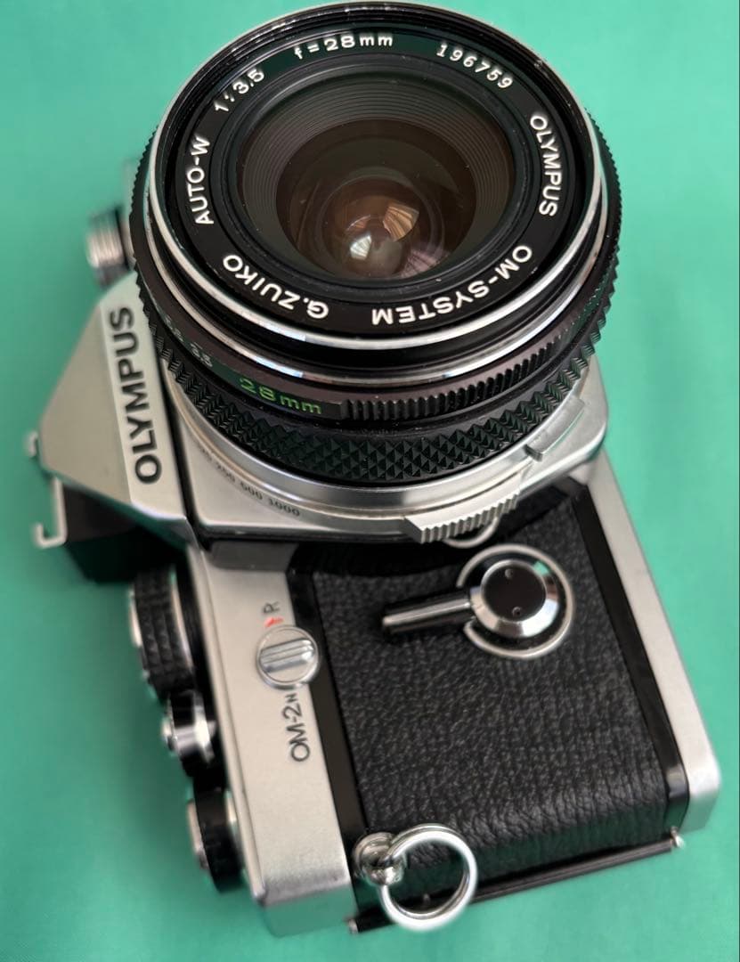★ OLYMPUS OM-2N + 広角レンズ 28mm