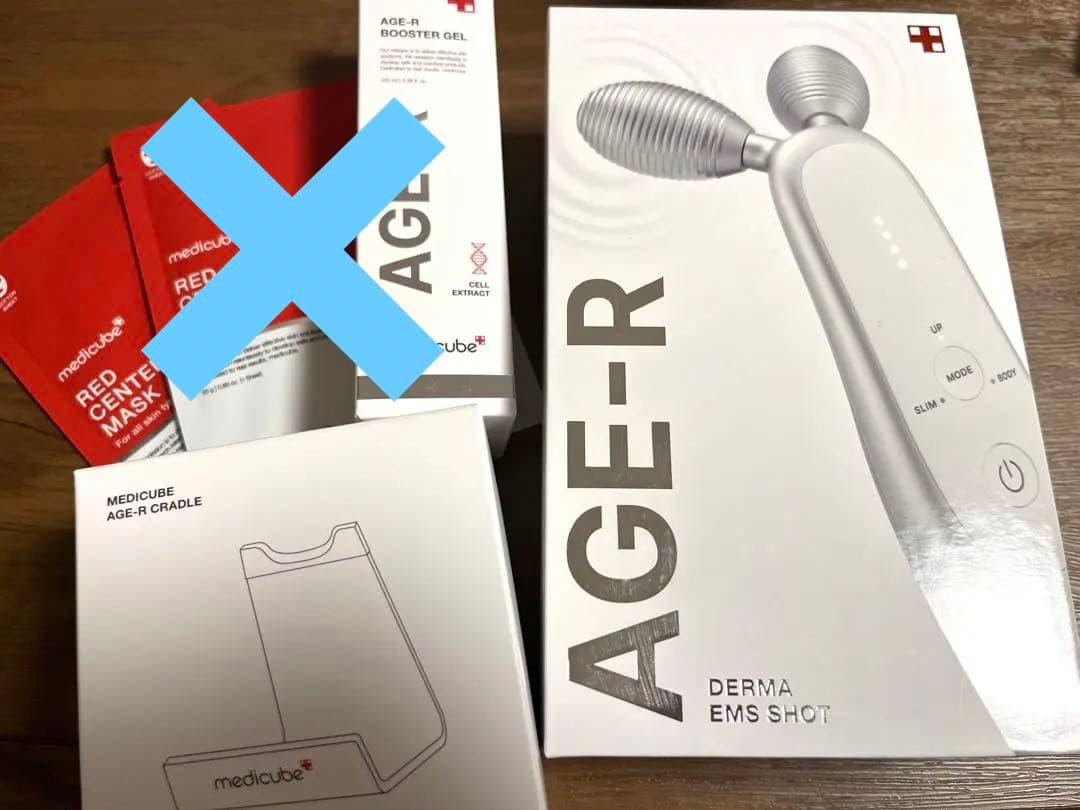 AGE-R(エージーアール) DERMA EMS SHOT/メディキューブ