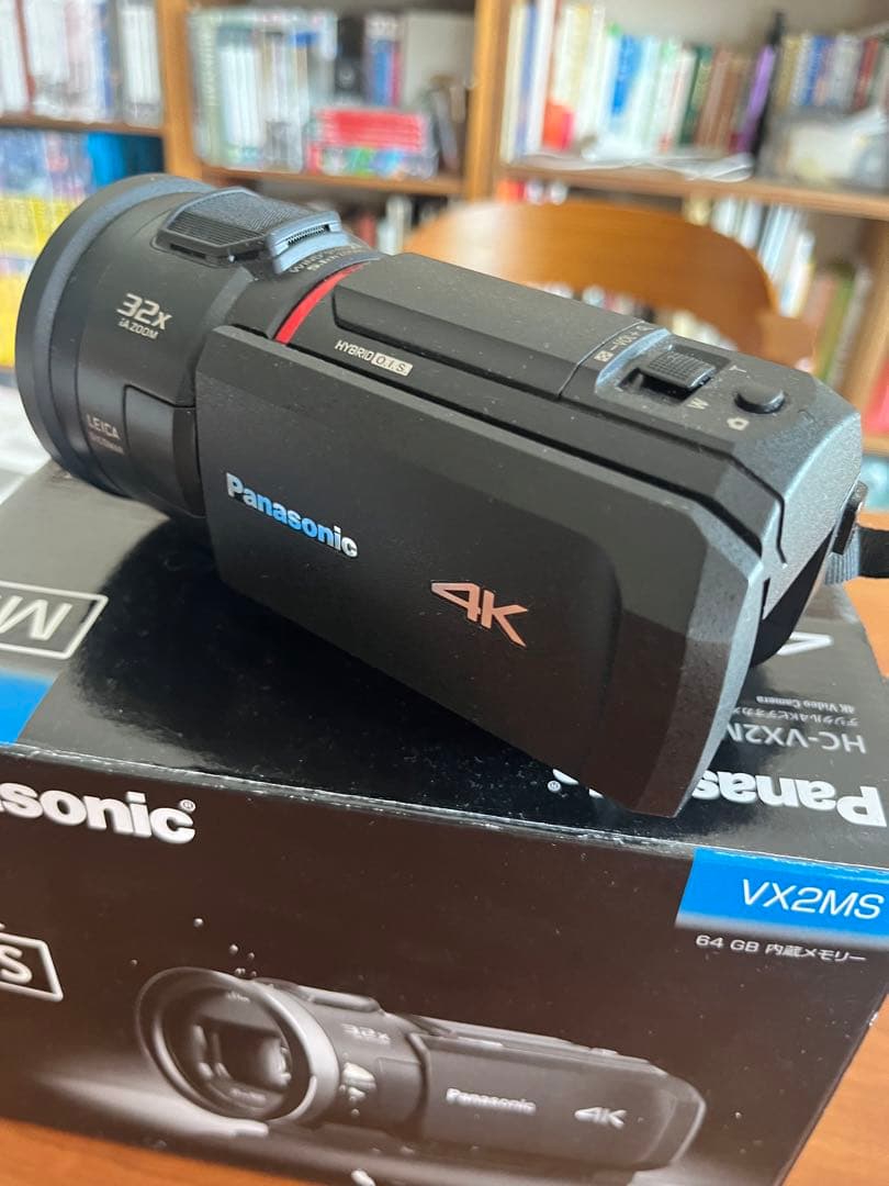 【美品】Panasonic HC-VX2MS 4K ビデオカメラ