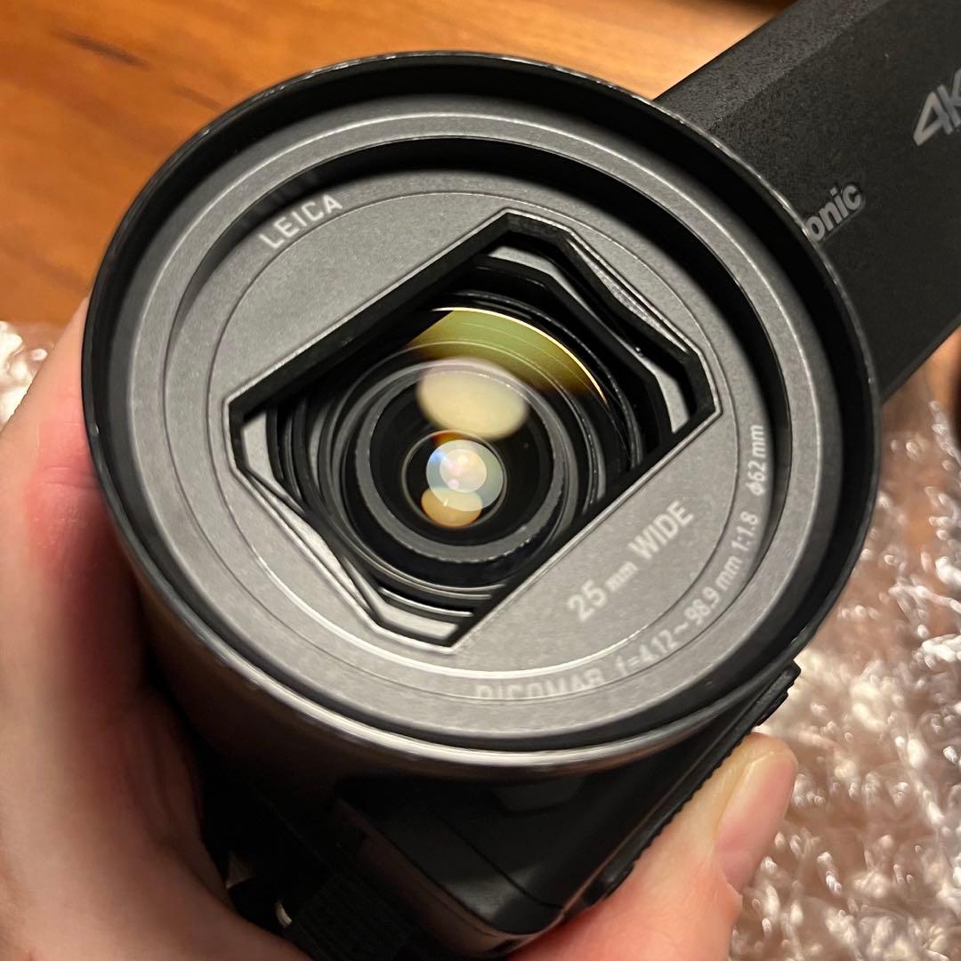 【美品】Panasonic HC-VX2MS 4K ビデオカメラ