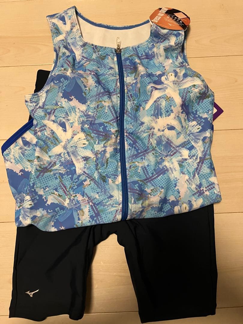 新品未使用 ミズノ アクアフィットネス用水着 セパレートMサイズ