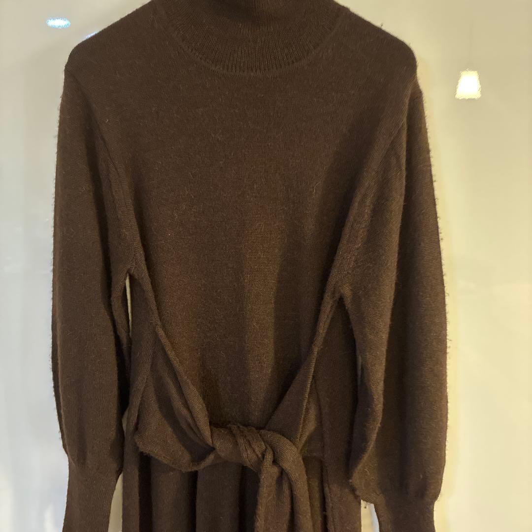 SAYAKA DAVIS ブラウン ニットワンピース