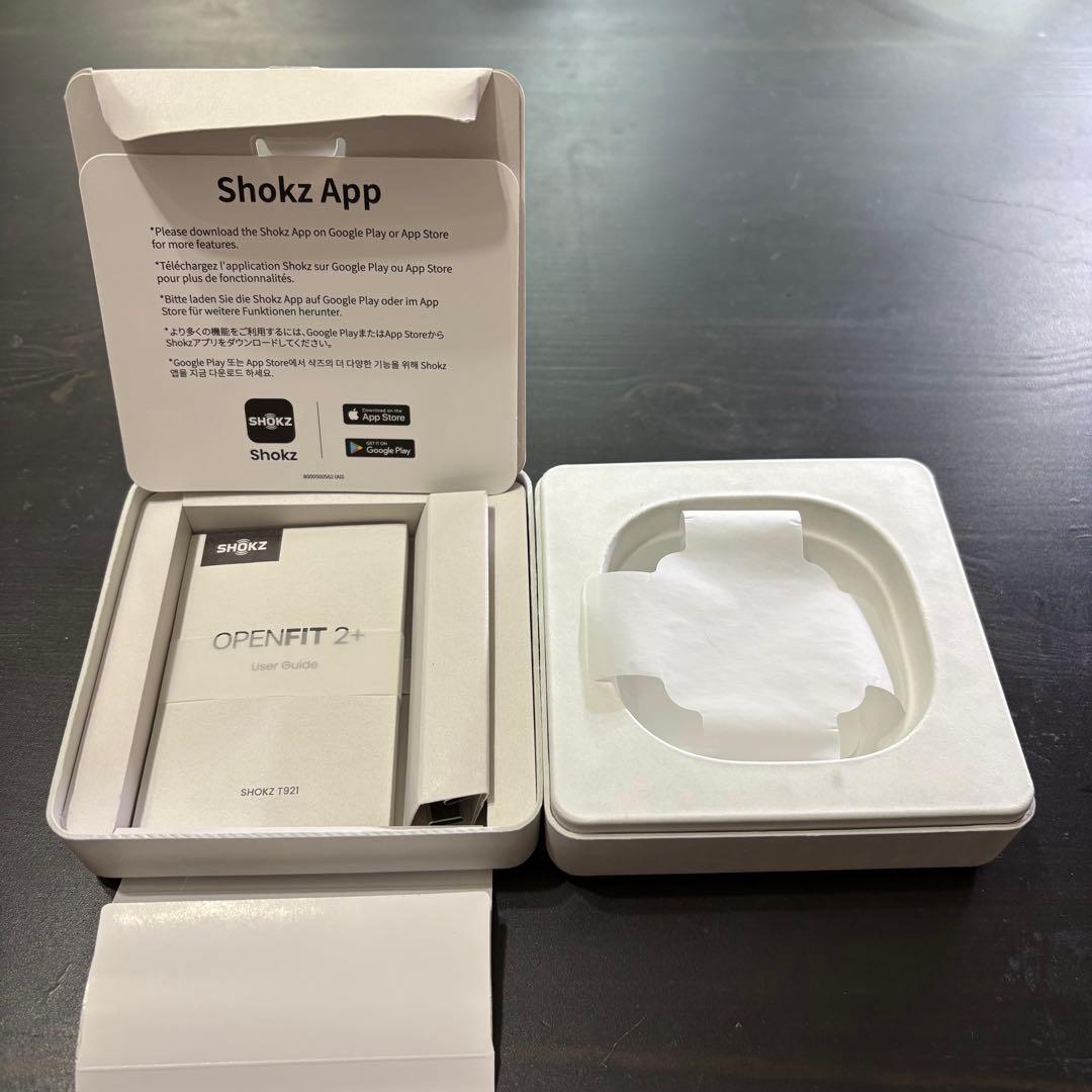 実質新品未使用✨SHOKZ OPENFIT2＋ ケースセッティング済