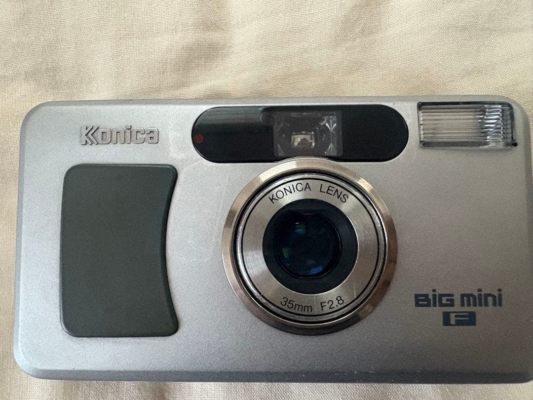 Konica BIG mini F シルバー　完動品