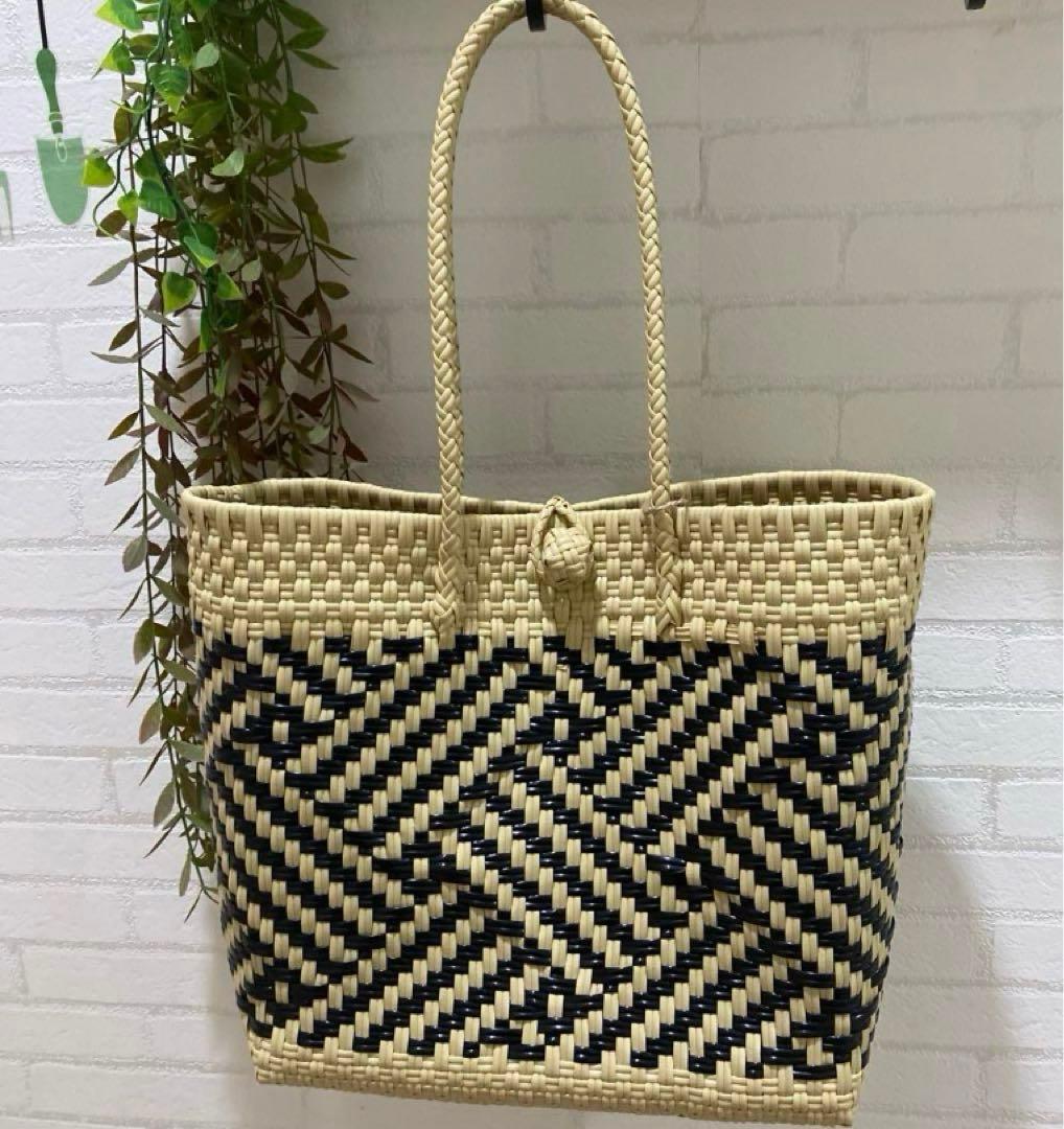 【ゆか】カゴバッグ♡メルカド♡新品♡ハンドメイド♡