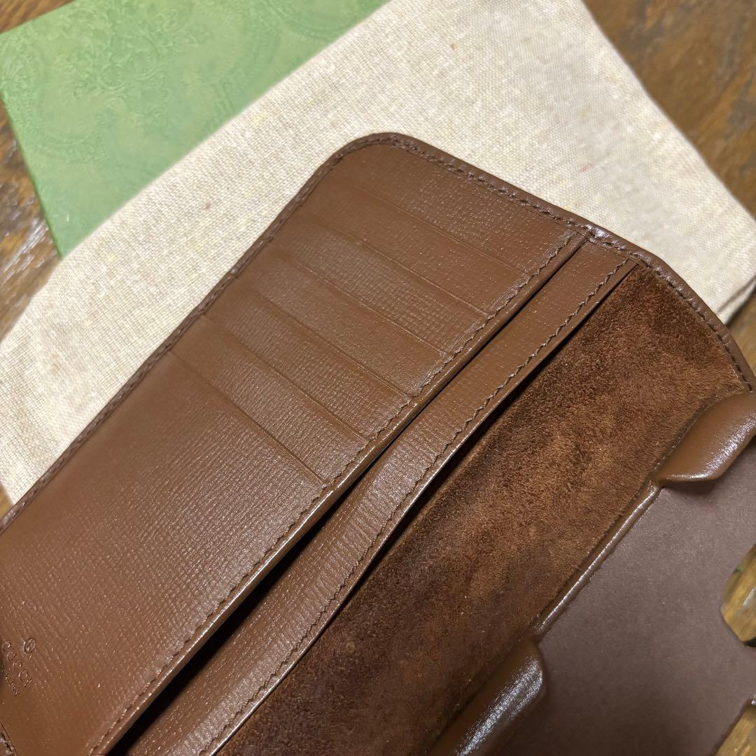 GUCCI グッチ GG ウォレット付き iPhone15 ケース