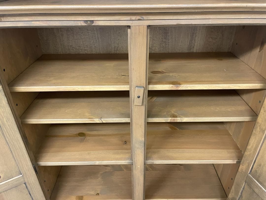 アンファン 食器棚 幅８７×奥行３７×高さ１８９cm 引き取り歓迎 神奈川