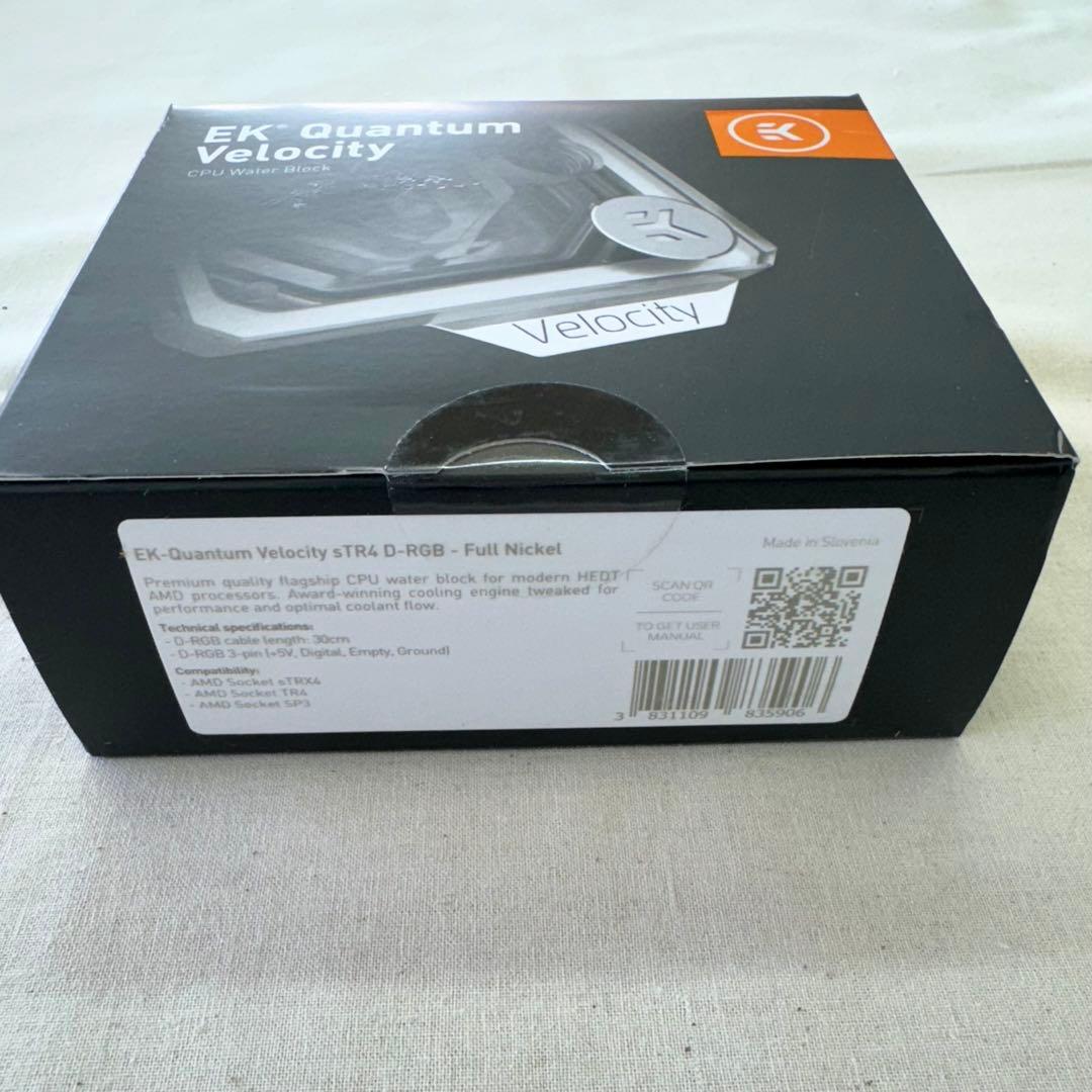 その他 EKWB Velocity sTRX4 D-RGB Full Nickel