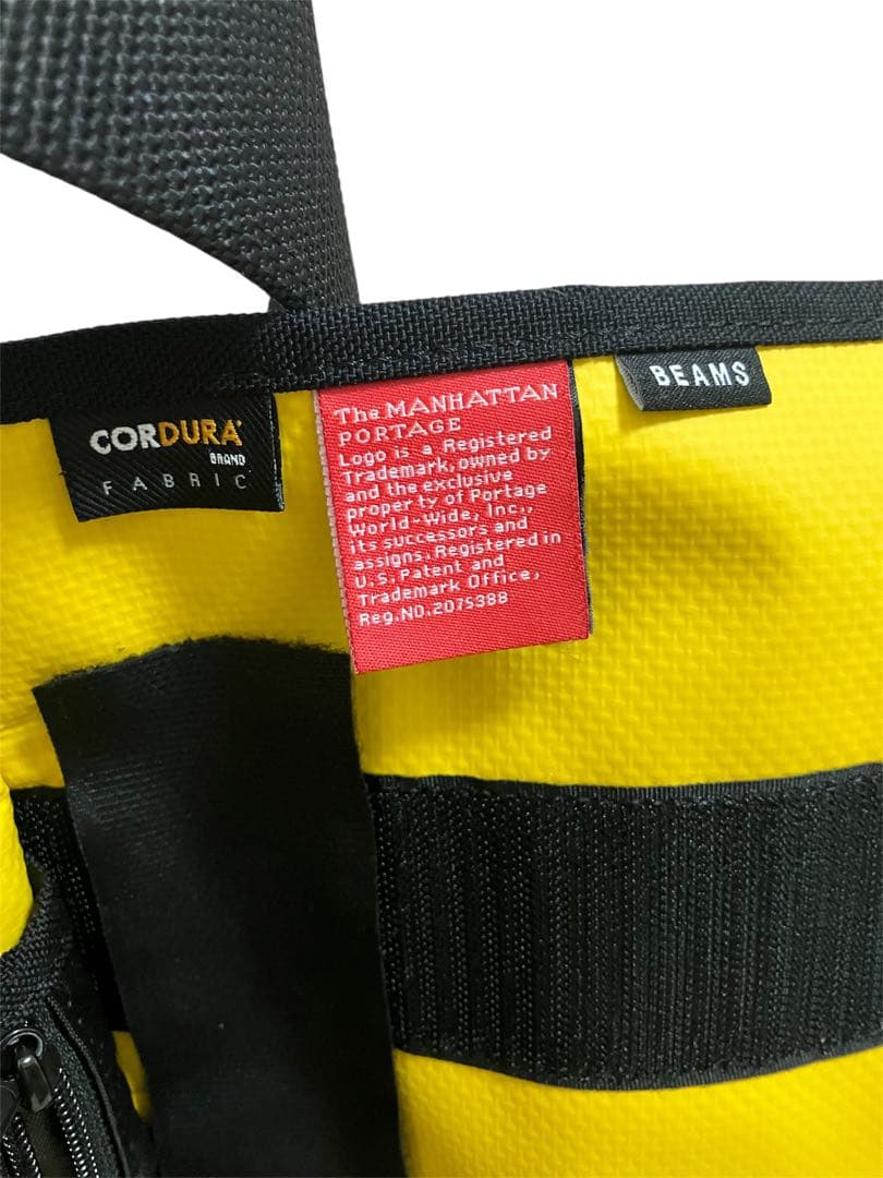 Manhattan Portage×BEAMS メッセンジャーバッグ 黒