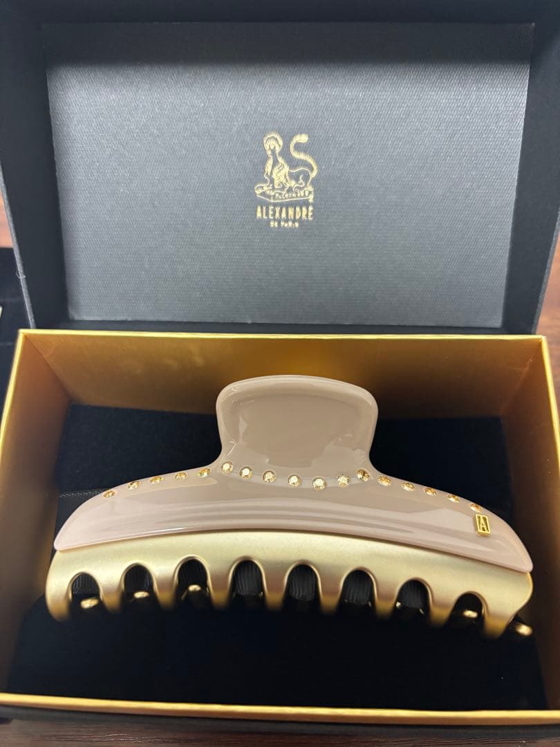 「新品ラッピング付き」アレクサンドルドゥパリ　ヘアクリップ　Lサイズ