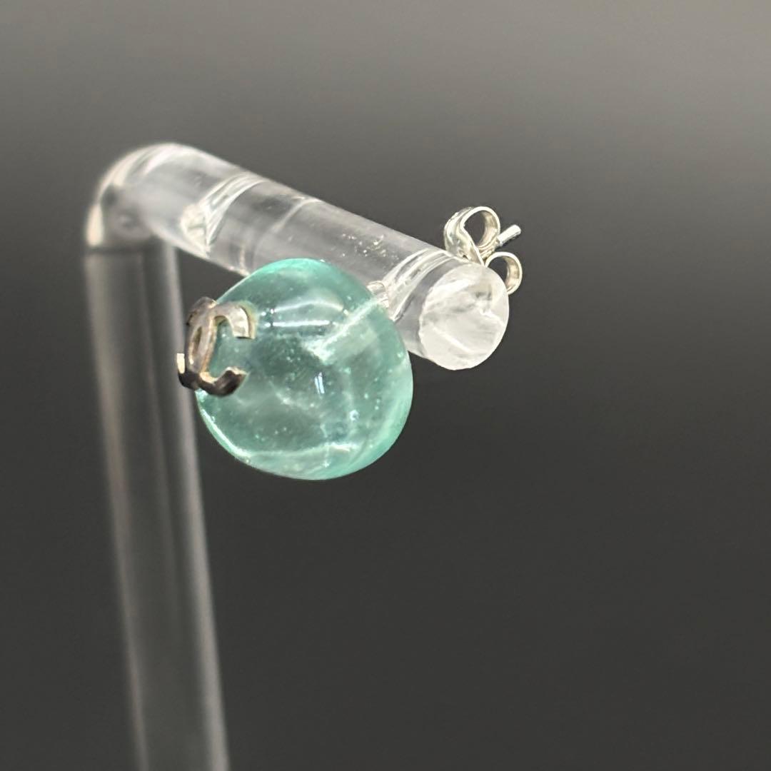 激レア CHANEL ピアス グリポア ココマーク カラーストーン 片耳