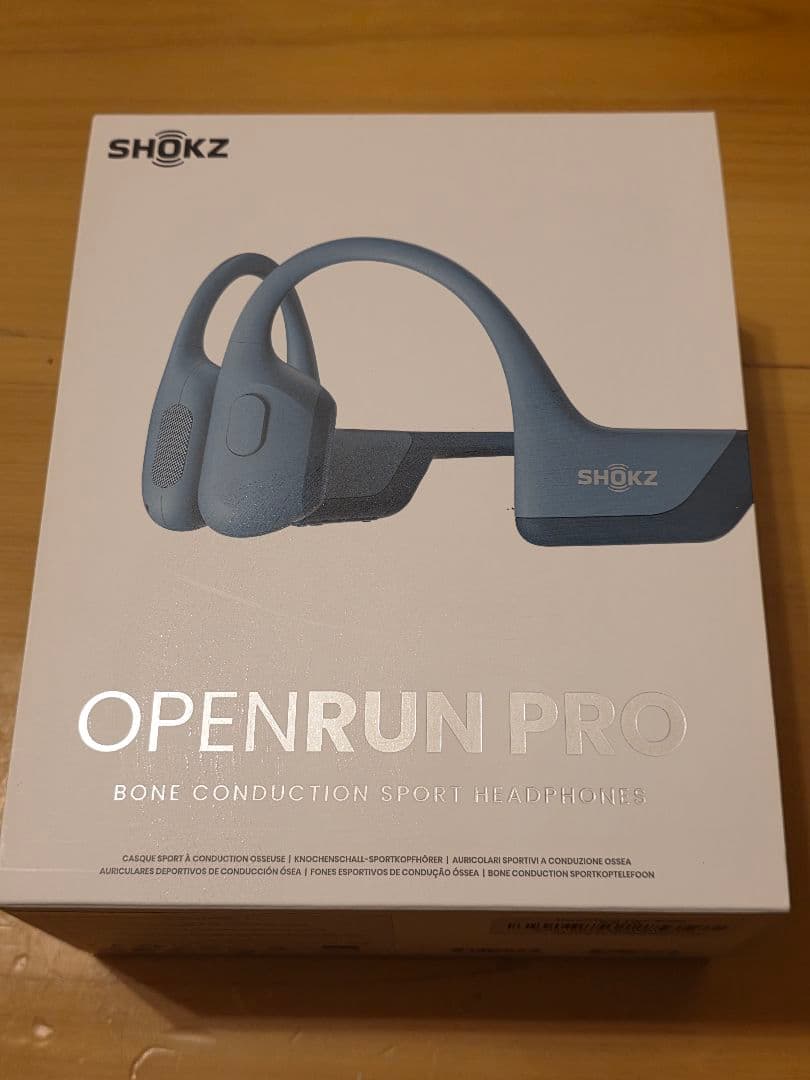 SHOKZ OPENRUN PRO S810 骨伝導イヤホン ブルー