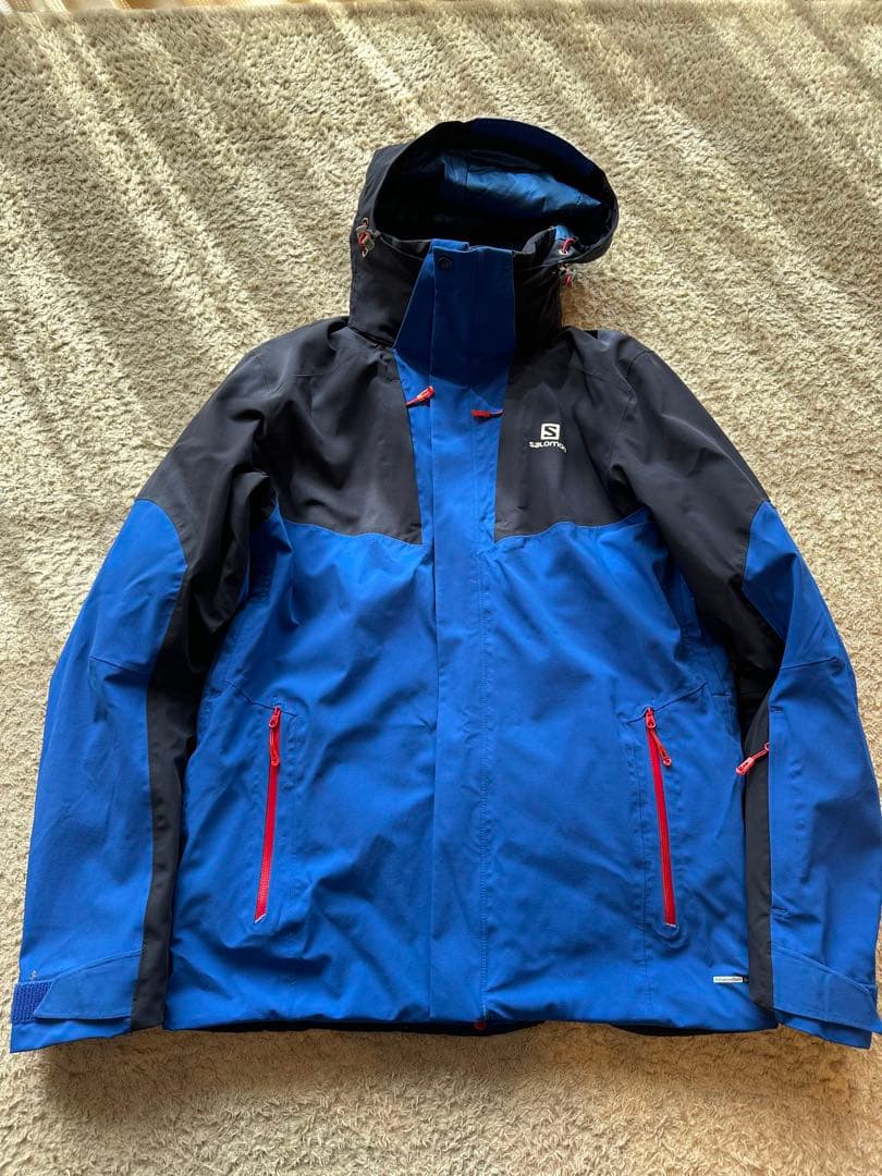 Salomon スキーウェア 青/黒 サイズM