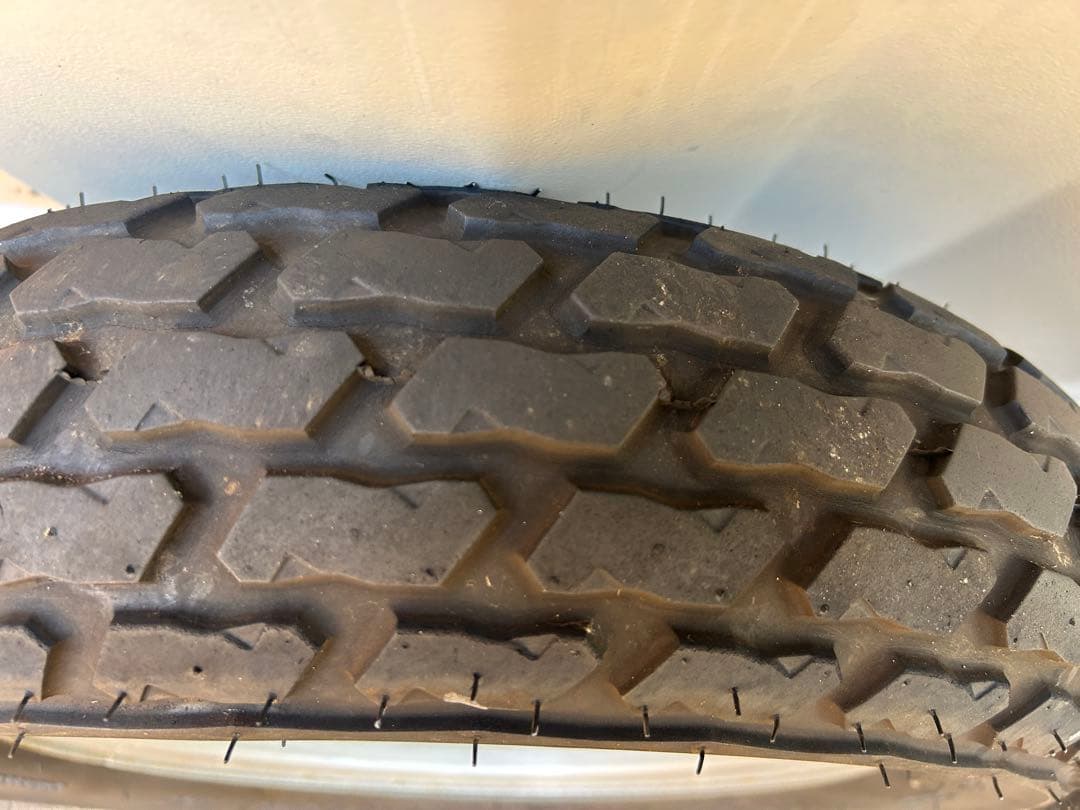 エイプ100前後　純正ホイールセット