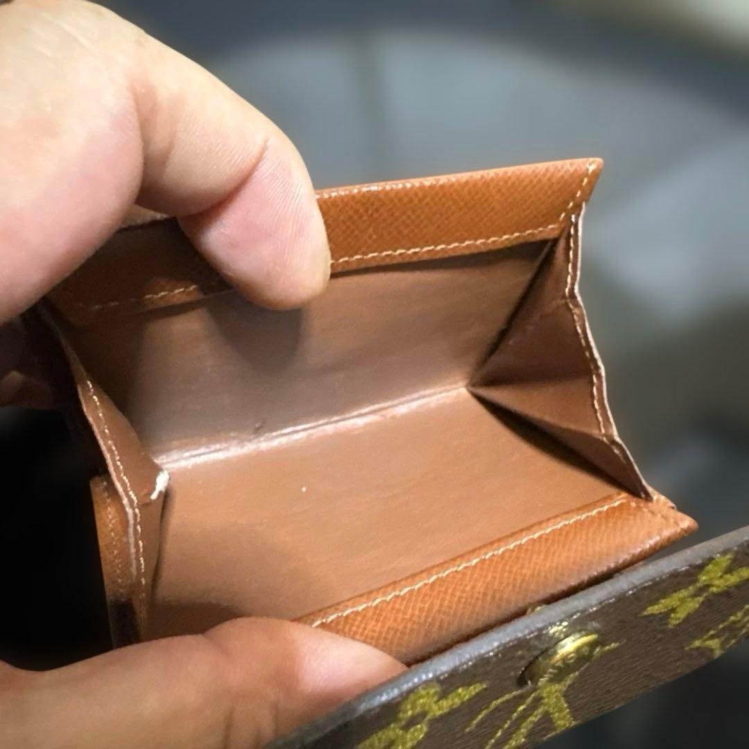 ②★使用感少/美品♪モノグラム ポルトモネプラ ケース 小銭入れ