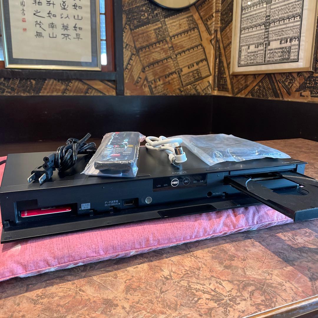 シャープ AQUOS 2B-C05BW1 12倍　2番組W録　新リモ等付フル装備