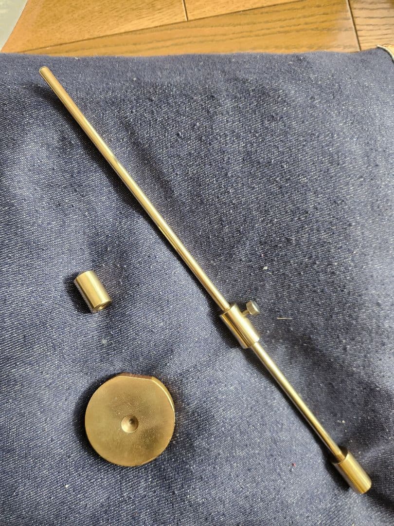 匠　エンドピン 　バスクラリネット　チップ　　ストッパー　真鍮板　おまけ付き