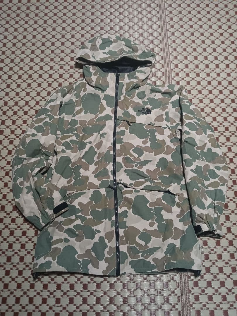 ノースフェイス　プリマロフト　ジャケット　スキー　スノボ　ウェア　タンカモ　L