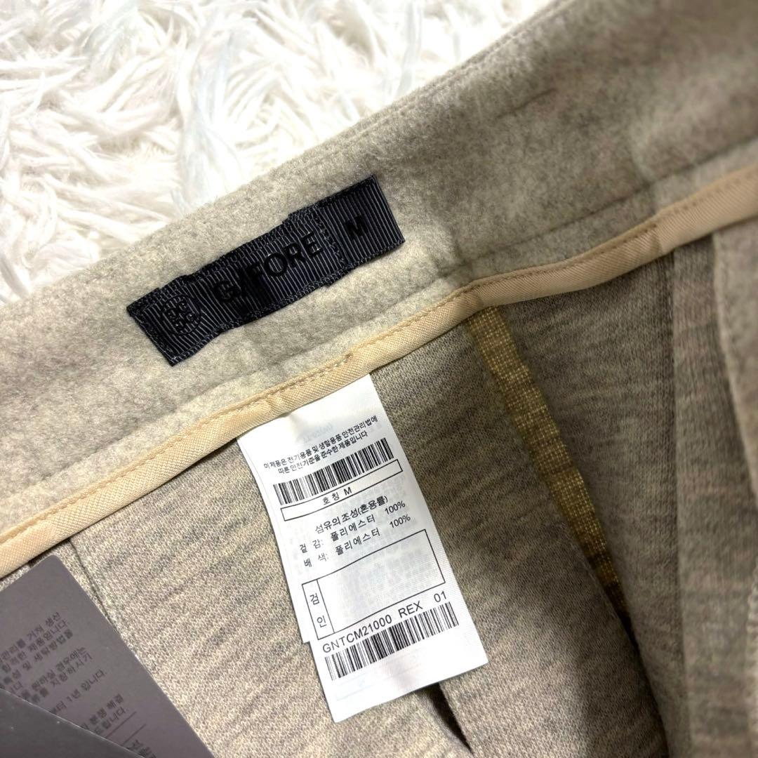 最新 ジーフォア ゴルフ ウェア プリーツ スカート アイボリー グレー