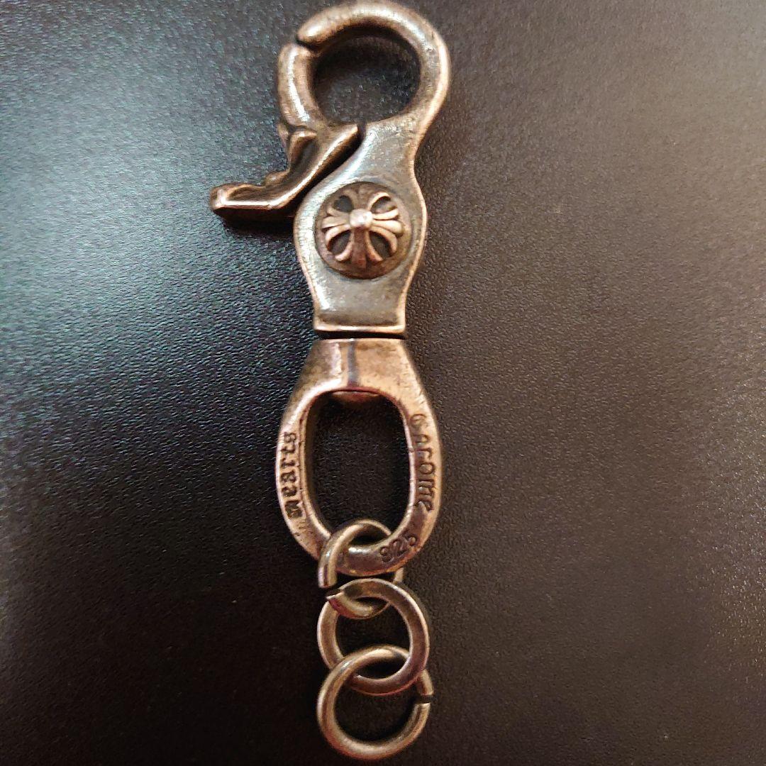 Silver シルバー925 チェーン キーホルダー　クリップ