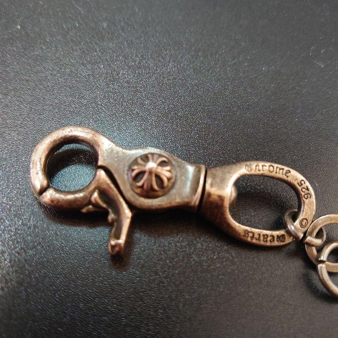 Silver シルバー925 チェーン キーホルダー　クリップ