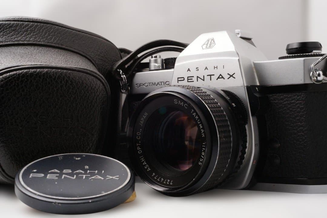 フィルムカメラ ASAHI PENTAX SPF SMC TAKUMAR 55 F/1.8