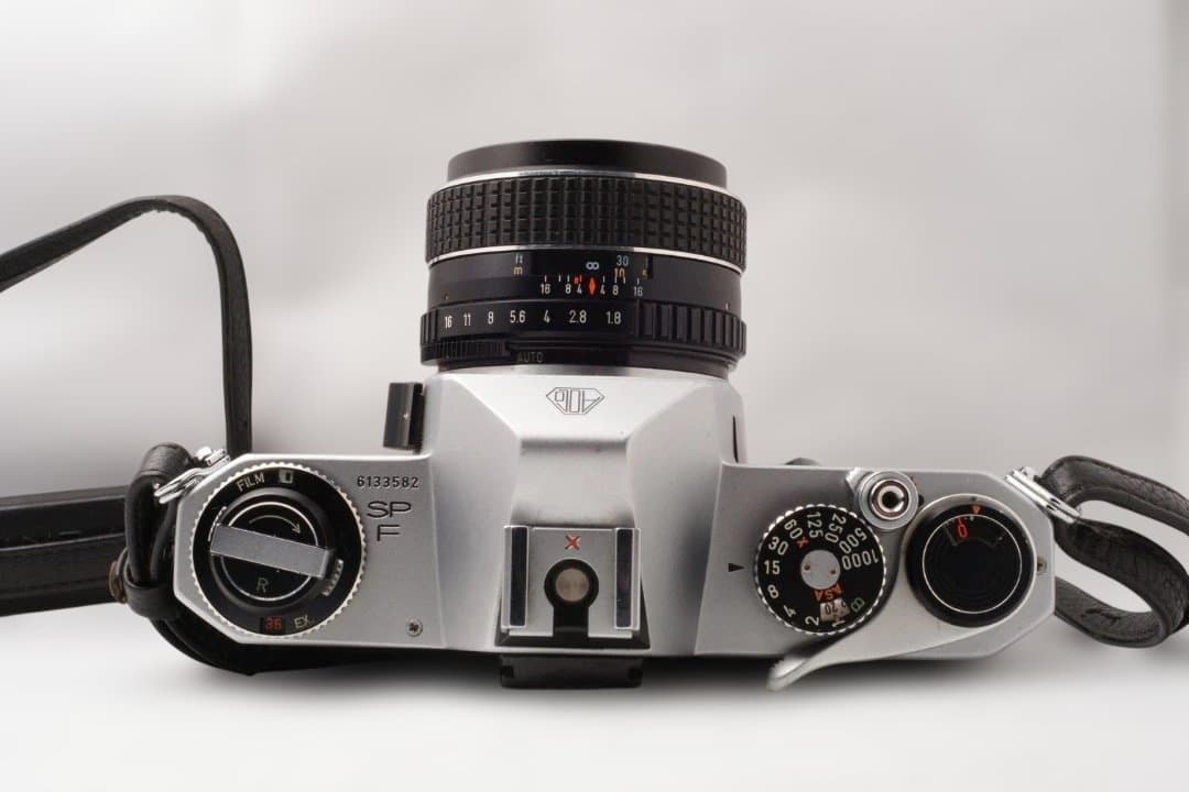 フィルムカメラ ASAHI PENTAX SPF SMC TAKUMAR 55 F/1.8