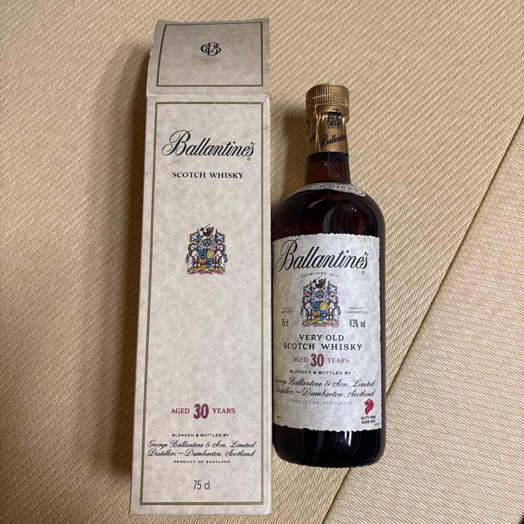 【お値下げ不可】Ballantine's 30年 スコッチウイスキー 75cl