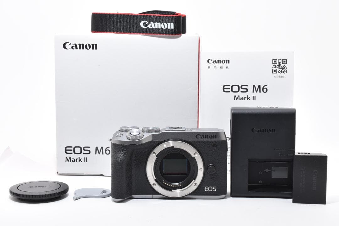 超美品 キヤノン EOS M6 Mark II ミラーレスデジタルカメラ