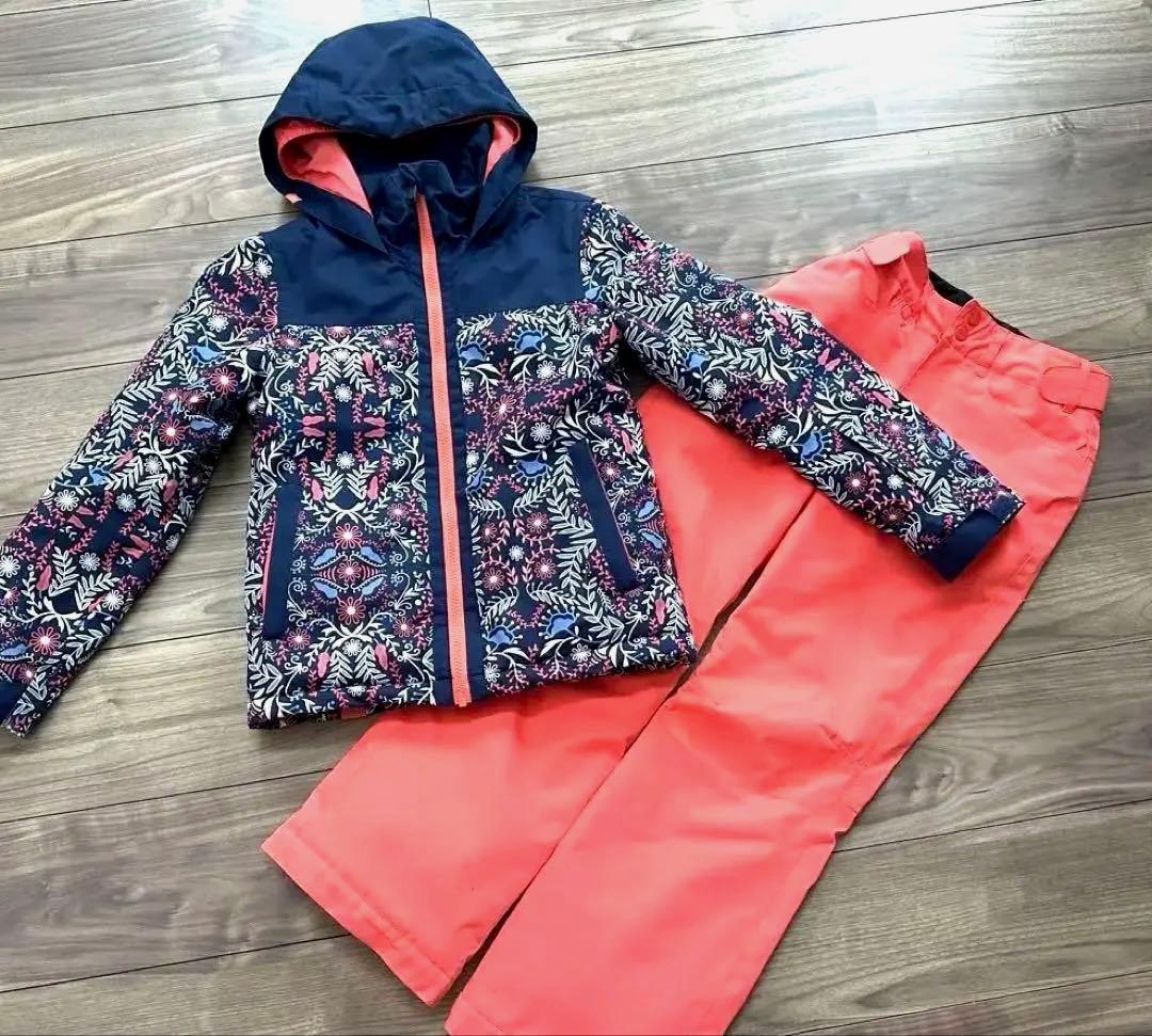 値下げ☆ROXY ロキシー　ウェア上下セット　140 150 スノーウェア