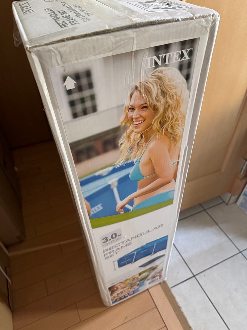 INTEX 3.0m 長方形フレームセット