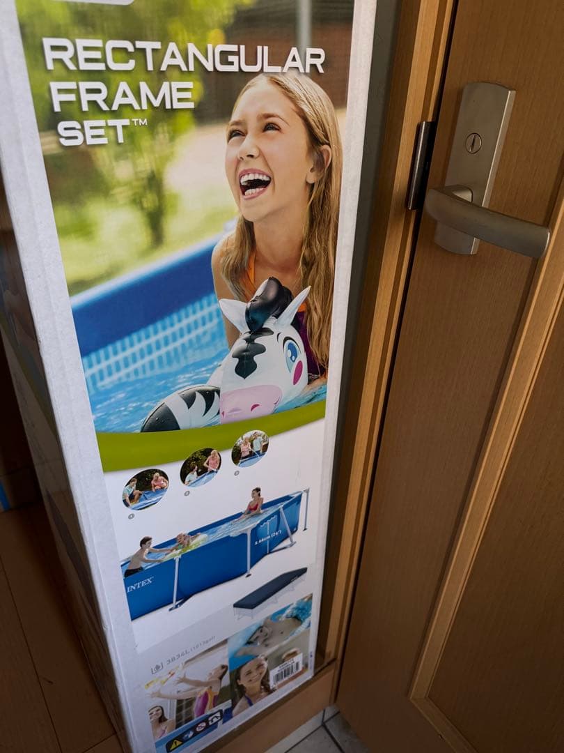 INTEX 3.0m 長方形フレームセット